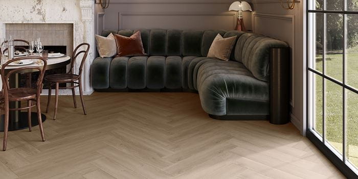 Divine Oak Herringbone