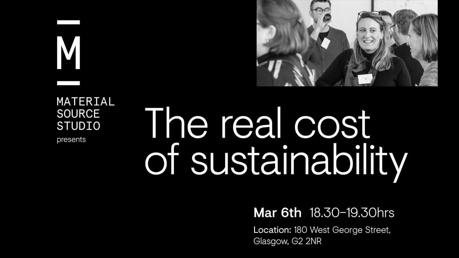 The real cost of sustainability at Material Source Studio Glasgow 
