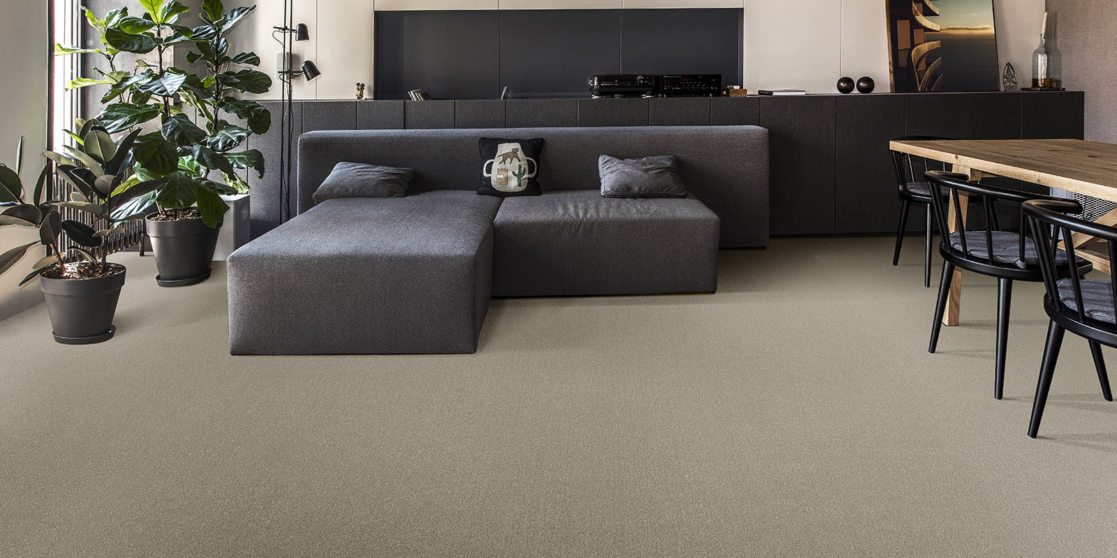 Home - Hudson 33 - Putty - Living