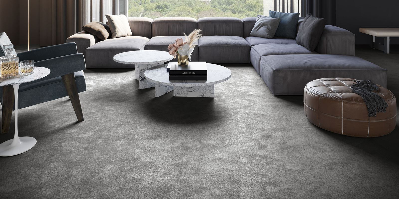 Home - Obsession 97 - Anthracite - Bed