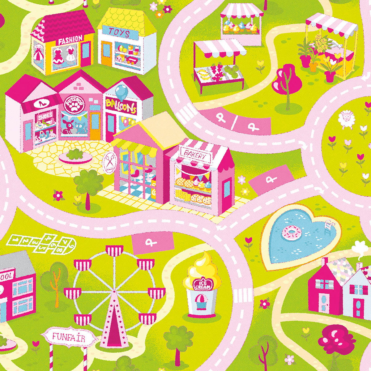 Sweet Town 26 - Candy macro shot