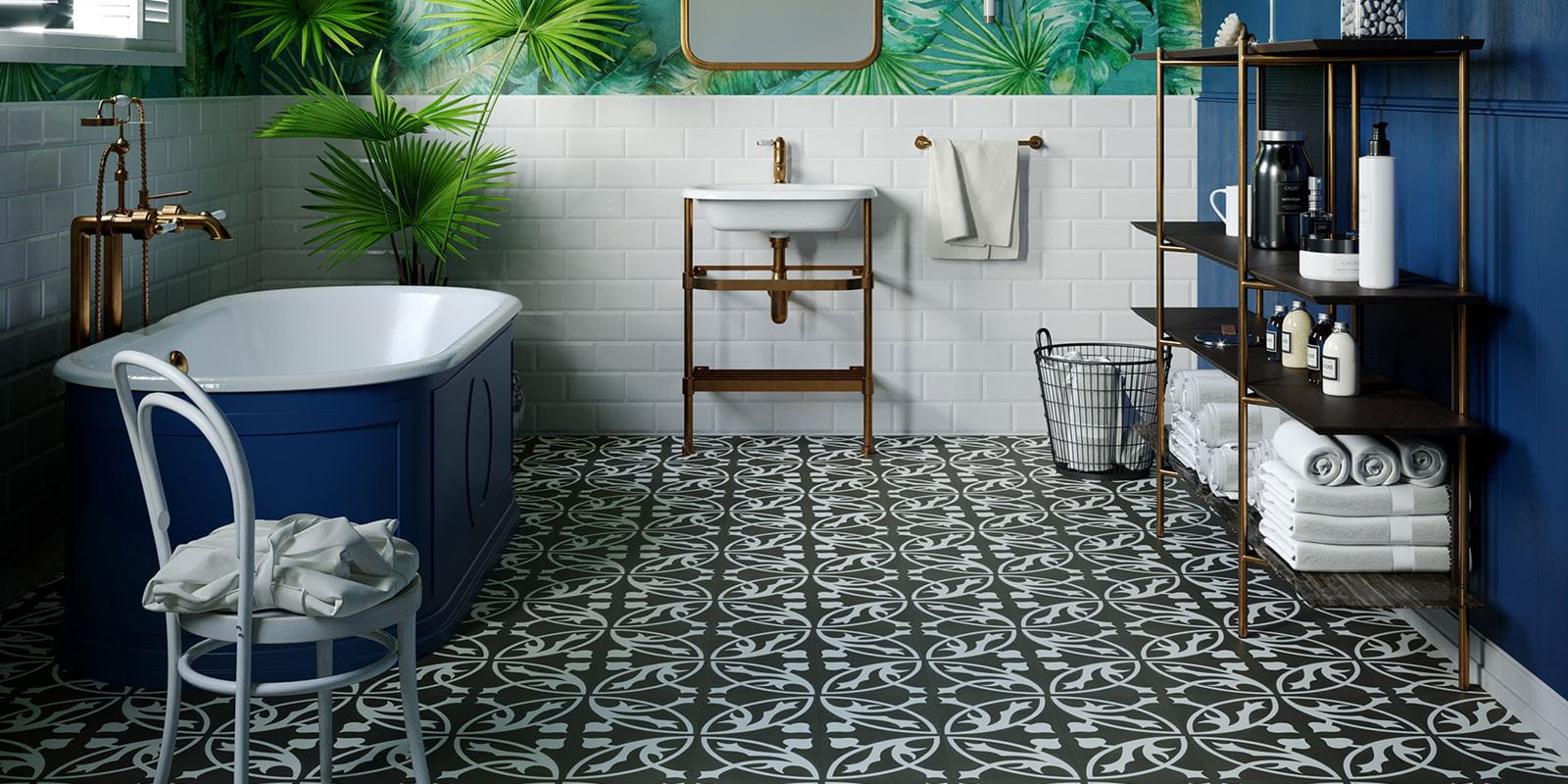 Home - Victorian Treasure - Charcoal - Wetroom
