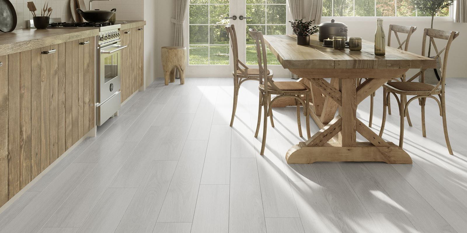 Home - French Oak - Polar - Kitchen