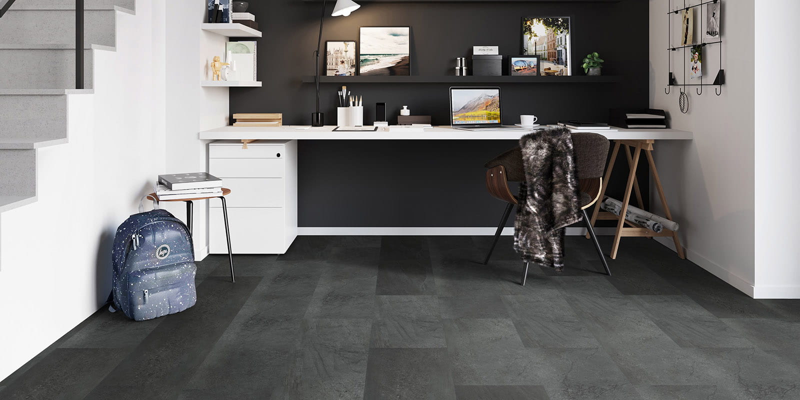 Home - Groovy Granite - Lava - Office