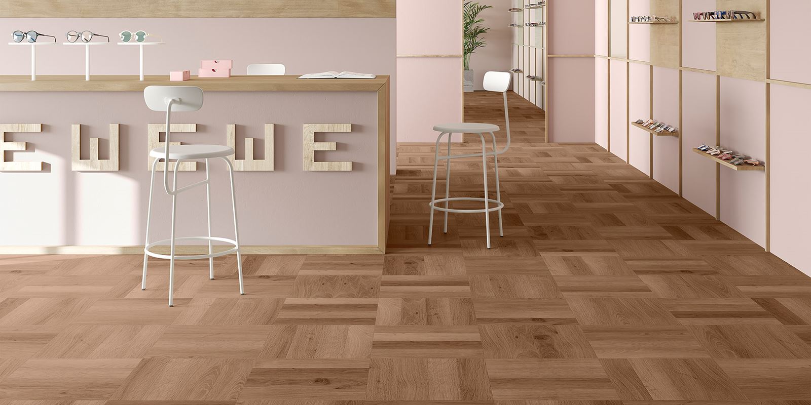 Home - Highland Oak Parquet - Chocolate - Bed