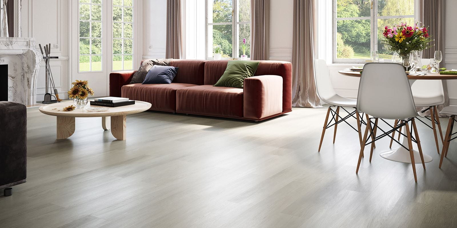 Home - New England Oak - Misty - Living