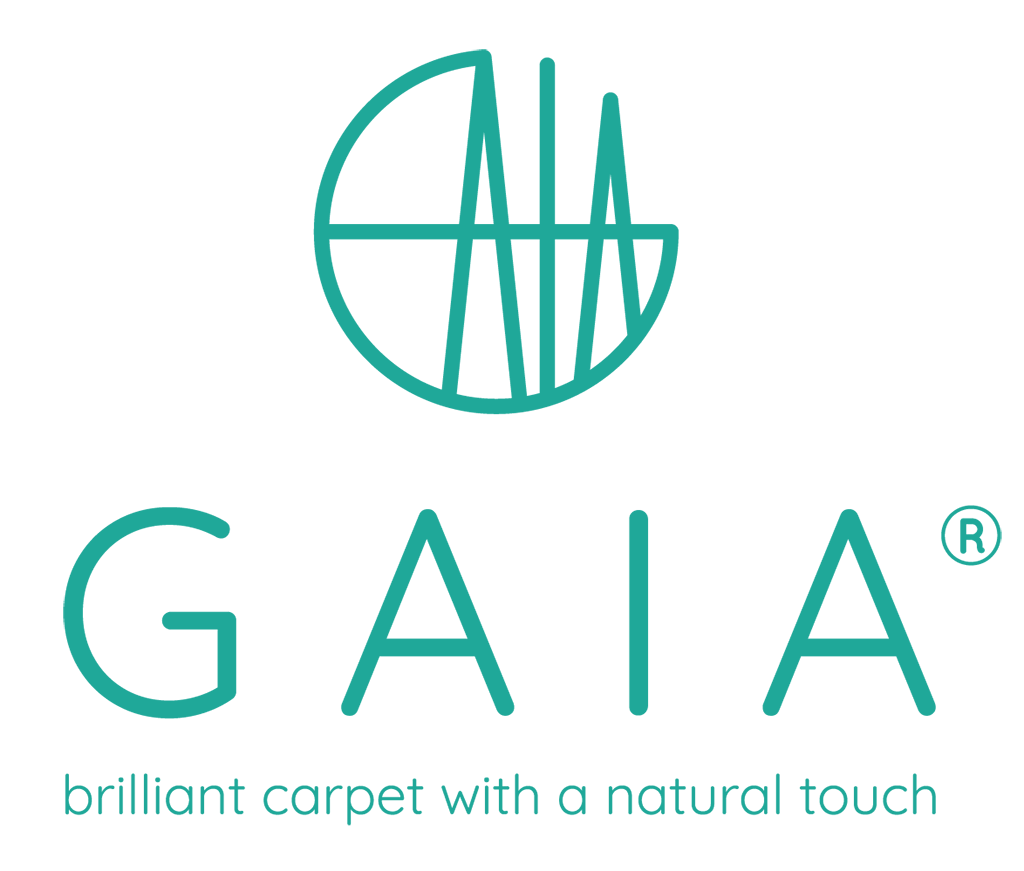 Brilliant carpet with a natural touch